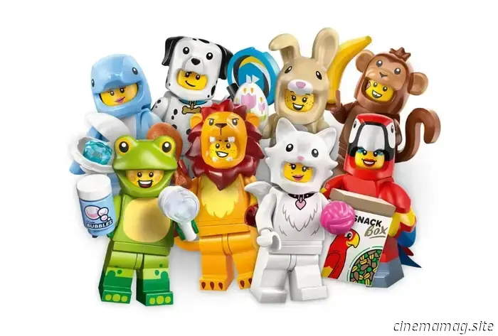 LEGO Collectible Minifigures adotta il tema animale per la Serie 28