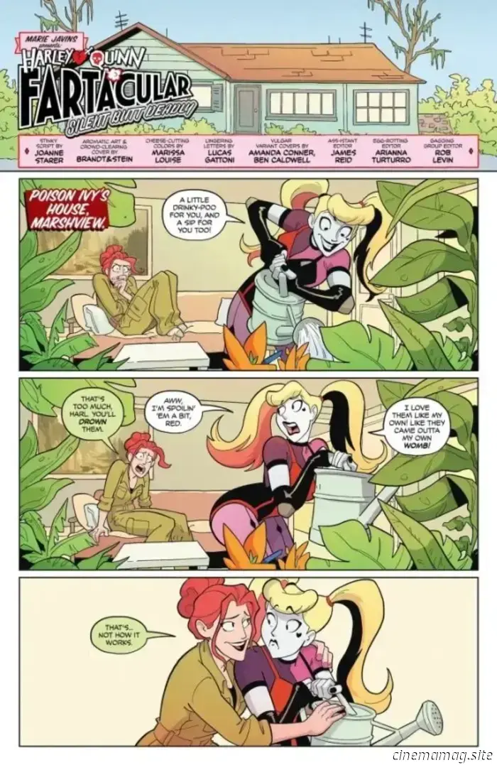 Harley Quinn Fartacular: Silent Butt Deadly #1 - Preview of the Comic Book