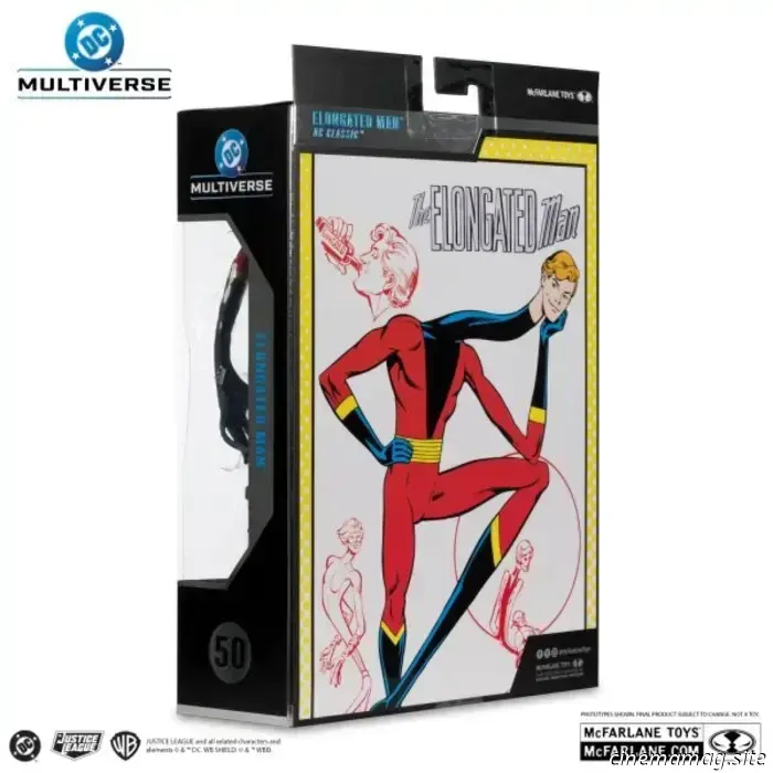 McFarlane Toys has revealed new DC Multiverse figures featuring Zatanna, Detective Chimp, Professor Pyg, Elongated Man, Cosmic Boy, and Blackhawk.