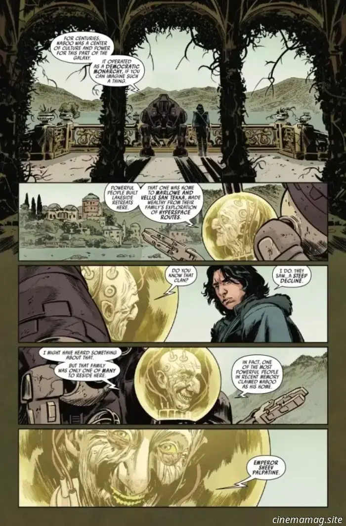 Star Wars: Legacy of Vader #4-Avance del cómic