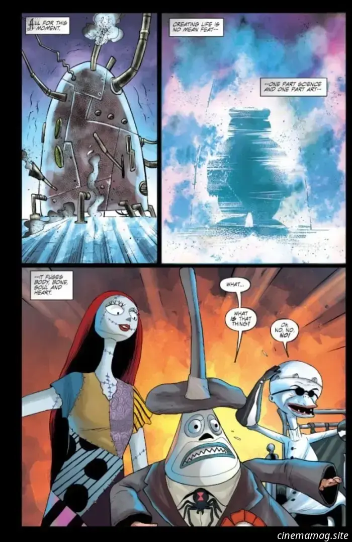 Превью комикса — «Кошмар перед Рождеством» Тима Бёртона: «Дрожь Рождественского города» №1