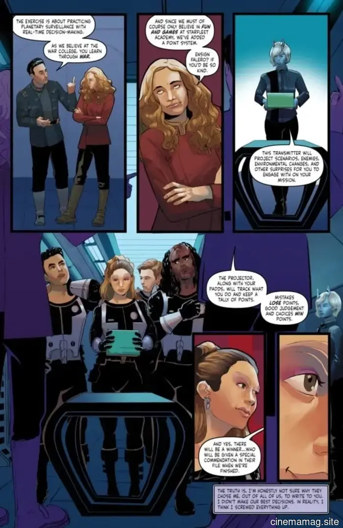 Vista previa del cómic – Star Trek: Academia de la Flota Estelar – Contacto Perdido #1