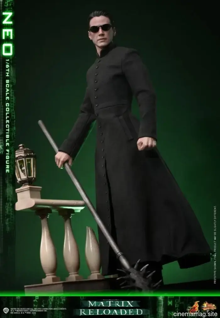 Hot Toys has revealed the sixth scale figure of Neo from The Matrix Reloaded.