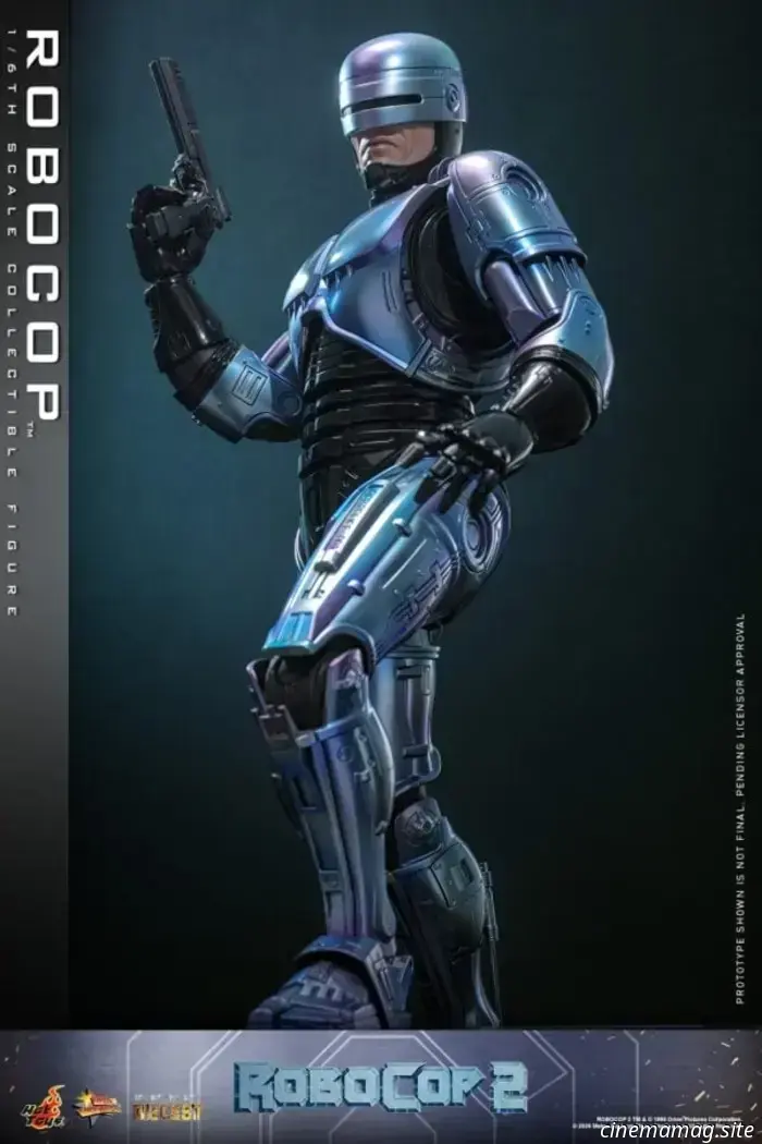 Hot Toys presenta las figuras a escala 1/6 de RoboCop y RoboCain de RoboCop 2