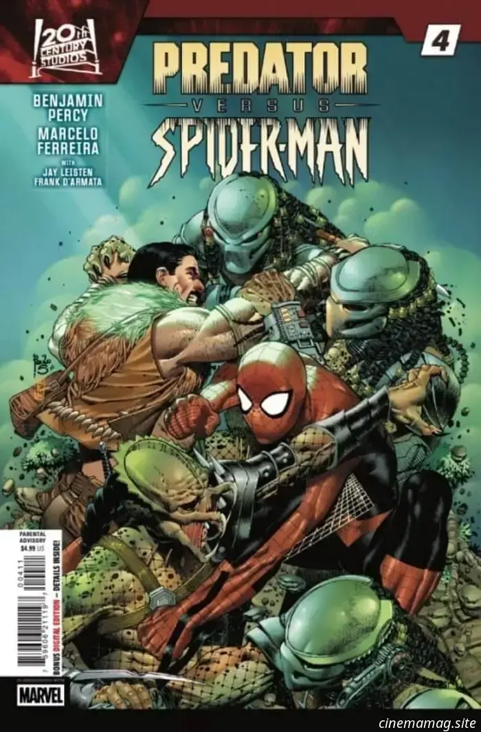 Avance de cómic - Depredador vs. Spider-Man #4