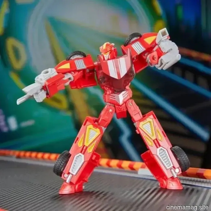 Hasbro introduces new Hot Wheels X Transformers transforming robot figures.