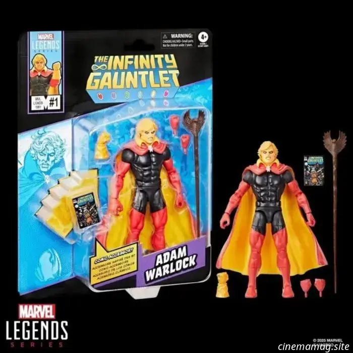 Le rivelazioni della serie Marvel Legends ispirate ai fumetti di Hasbro includono Rom, Daken, Adam Warlock e altro ancora