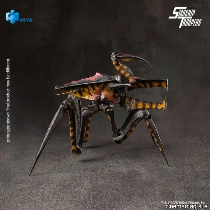 The Warrior Bug from "Starship Troopers" is now part of Hiya Toys' Exquisite Basic Series with the release of a new figure.