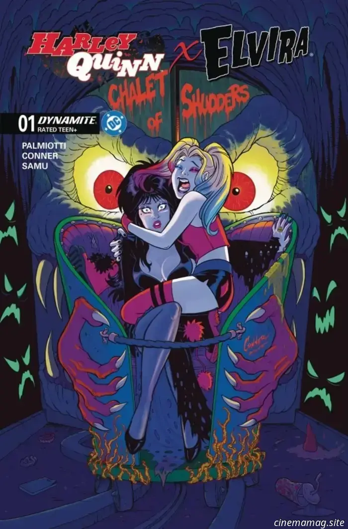 Vista previa del cómic – Harley Quinn X Elvira n.º 1