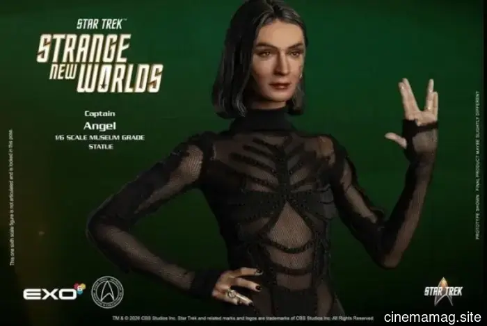EXO-6 has revealed the sixth scale statue of Captain Angel from Star Trek: Strange New Worlds.