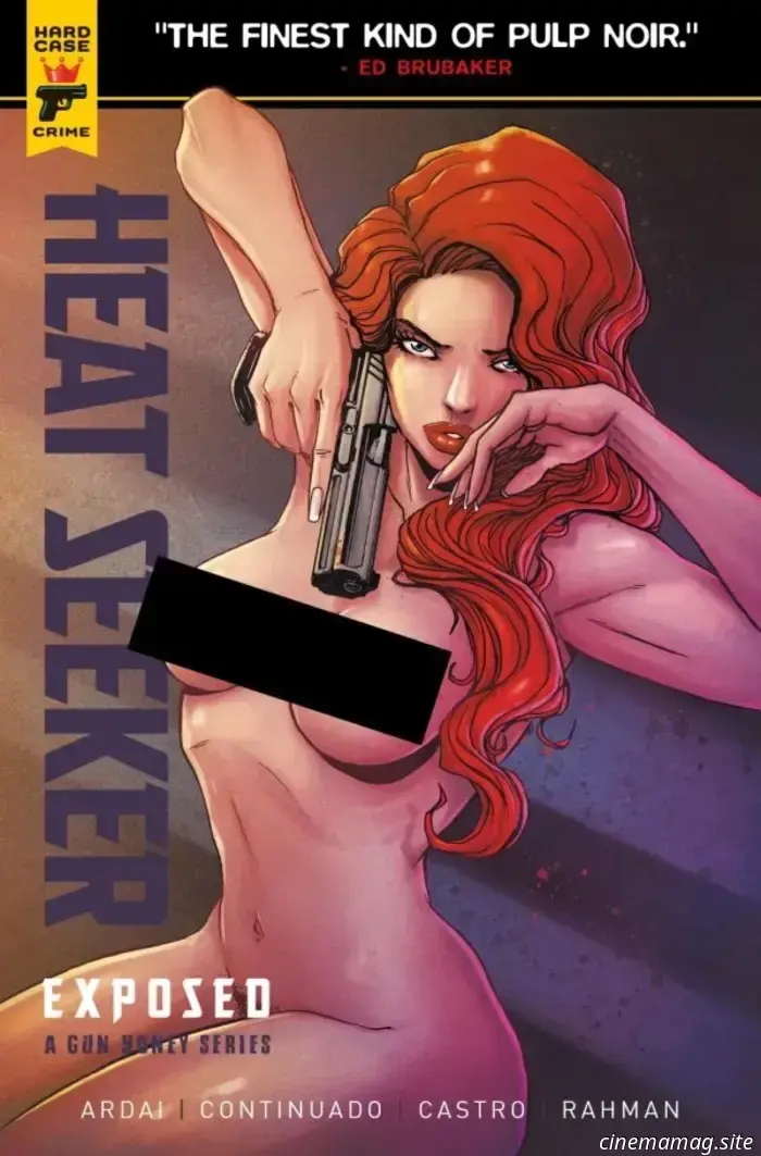 Heat Seeker: Exposed - серия Gun Honey, анонсированная Titan и Hard Case Crime.