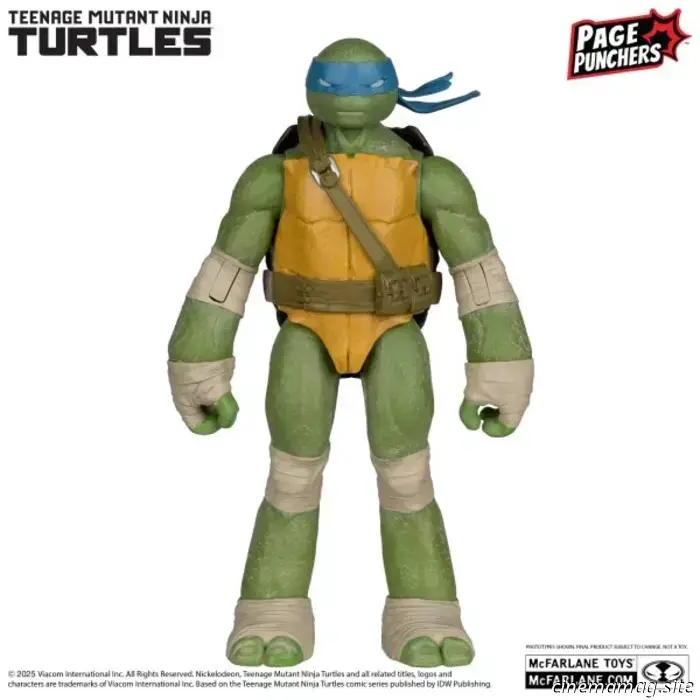 McFarlane svela i nuovi Page Punchers delle Tartarughe Ninja