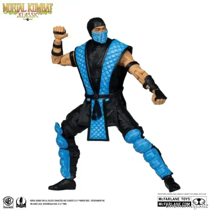 Компания McFarlane Toys запускает новую серию классических фигурок по Mortal Kombat