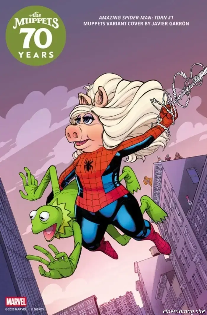 Marvel Comics presenta portadas alternativas para el 70.º aniversario de los Muppets