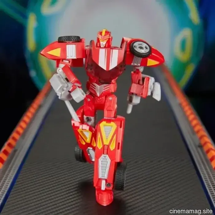 Hasbro introduces new Hot Wheels X Transformers transforming robot figures.