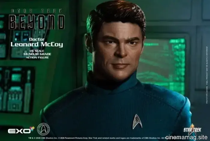 EXO-6 has unveiled the sixth scale figure of Dr. Leonard “Bones” McCoy from Star Trek Beyond.