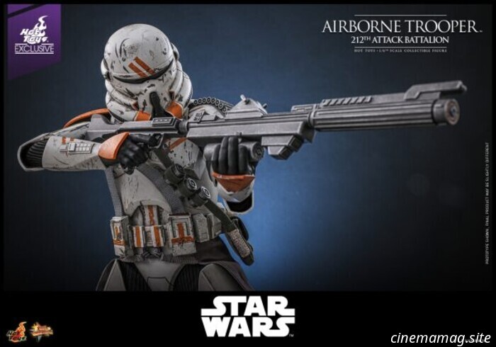 Hot Toys Star Wars: La vendetta dei Sith Airborne Trooper (212th Attack Battalion) sesta scala figura rivelata