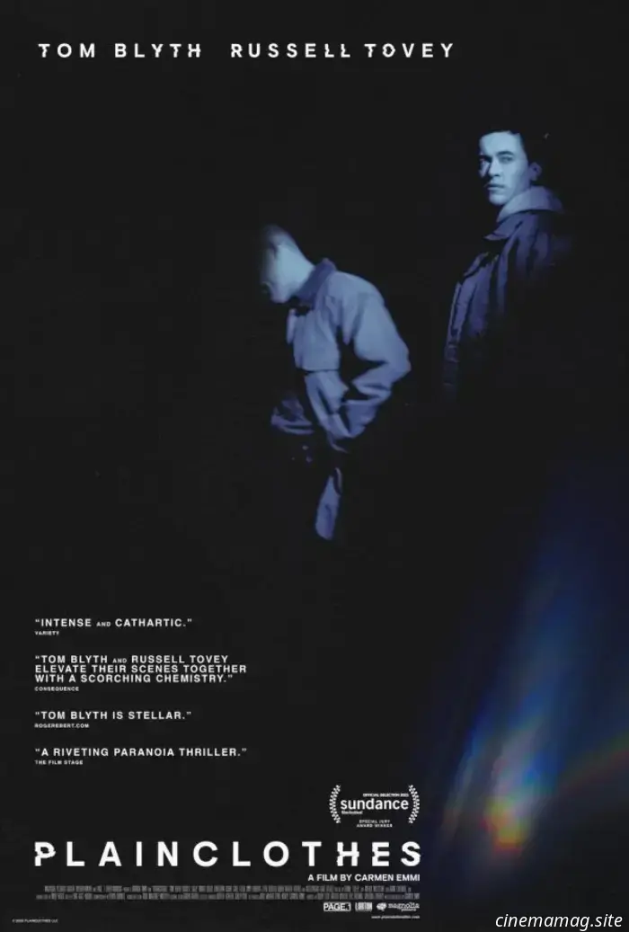 Tom Blyth and Russell Tovey feature in the trailer for the acclaimed thriller Plainclothes.