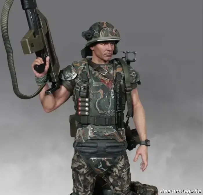 Hollywood Collectibles Group has unveiled a quarter-scale statue of Corporal Hicks from Aliens.