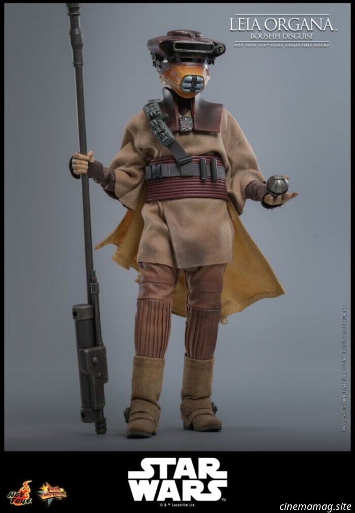 Leia Organa (travestimento da Boushh) — figura in scala 1/6 di Star Wars svelata da Hot Toys