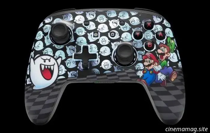 PowerA introduces the Mario Peek-A-Boo Enhanced Wireless Controller for Nintendo Switch.