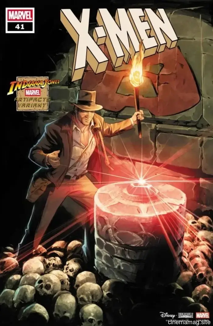 Indiana Jones seeks out legendary Marvel artifacts through new variant covers for comic books.
