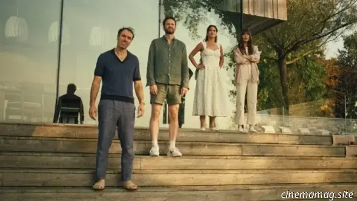 Dakota Johnson and Adria Arjona feature in the trailer for the romantic comedy Splitsville.