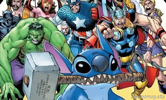 Stitch de Disney irrumpe en el Universo Marvel en nuevas portadas variantes