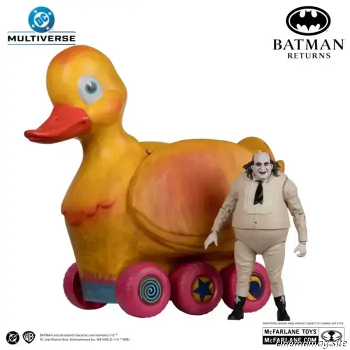 Le action figure di Batman Returns della linea DC Multiverse svelate da McFarlane Toys