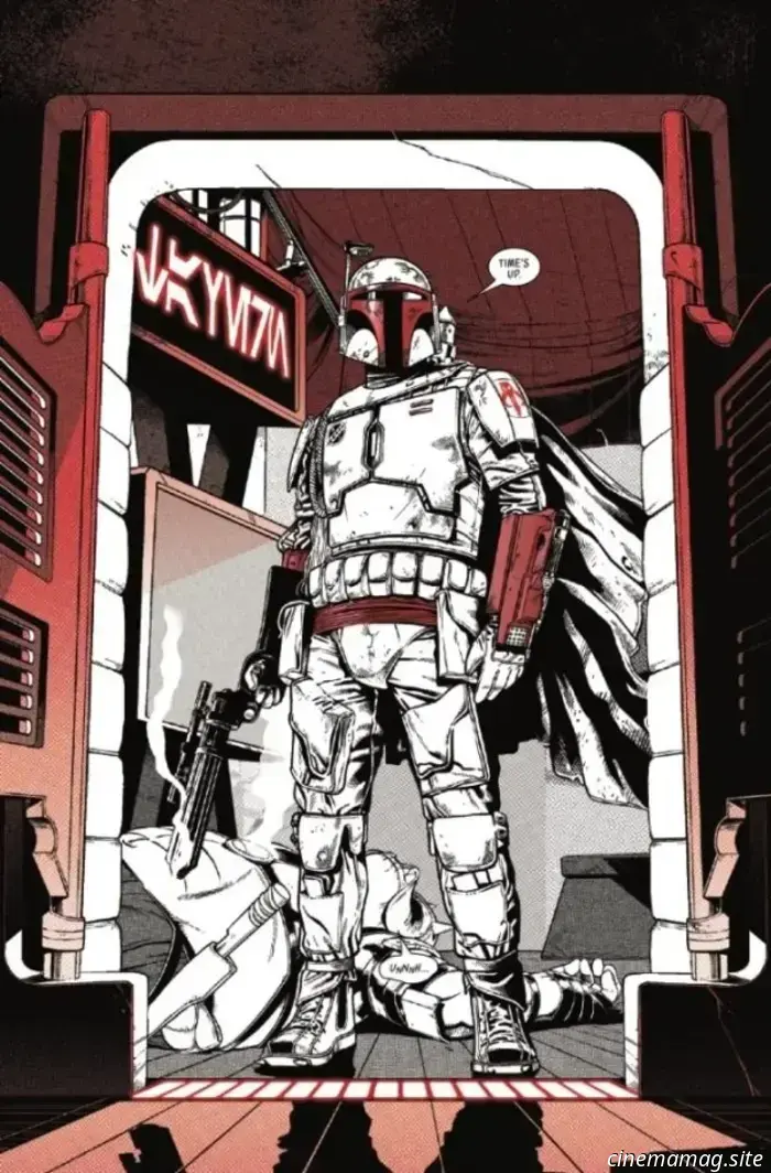 Avance del cómic – Star Wars: Boba Fett – Negro, Blanco y Rojo #2