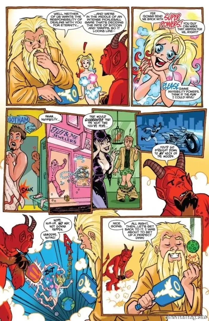 Preview of Comic Book – Harley Quinn X Elvira #6