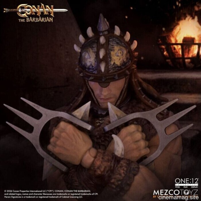 Mezco Toyz svela Conan il Barbaro (Edizione Pit Fighter) figura d'azione One:12 Collective