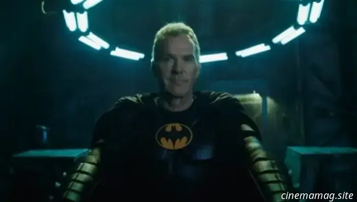 Michael Keaton's Batman will wear the Blue & Grey Batsuit from The Flash in a new Hot Toys figure.