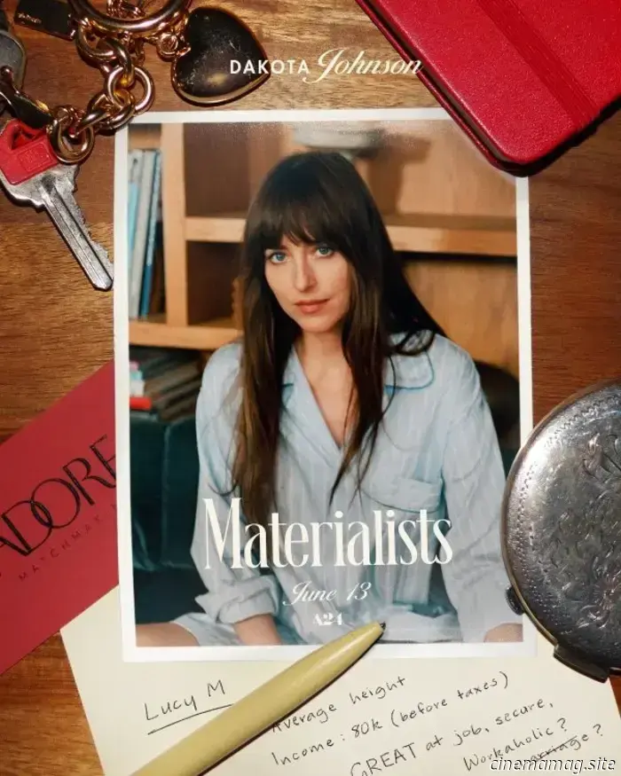 Nuovo trailer e poster per Materialisti con Dakota Johnson, Pedro Pascal e Chris Evans