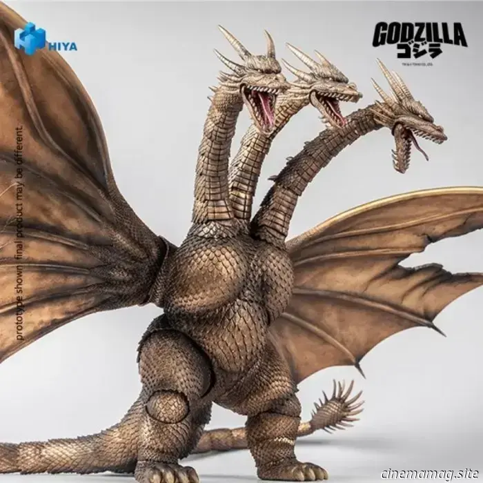 Hiya Toys desata al Rey Ghidorah con una exquisita figura Básica de Godzilla contra el Rey Ghidorah
