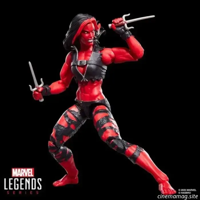Hasbro ha svelato le action figure della serie Marvel Legends di Amazing Spider-Man, Red She-Hulk e Lizard