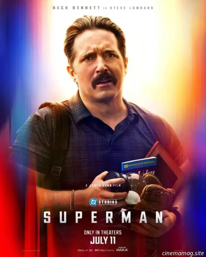 Incontra la stampa con i nuovi poster dei personaggi di Superman