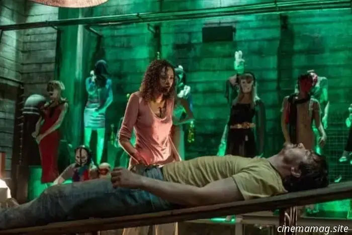 In the trailer for the horror film Your Host, friends struggle to stay alive in a serial killer's distorted game show.