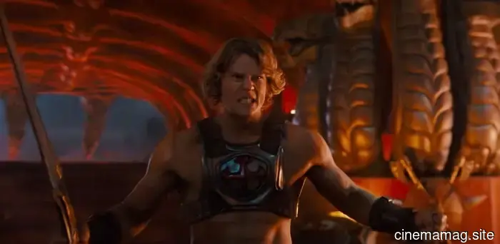 The featurette "Becoming He-Man" offers a behind-the-scenes look at Masters of the Universe.