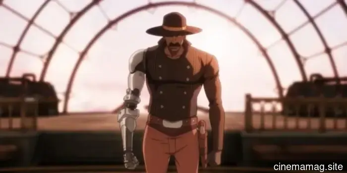 Netflix svela la serie anime Steampunk Western Bass X Machina con trailer e immagini
