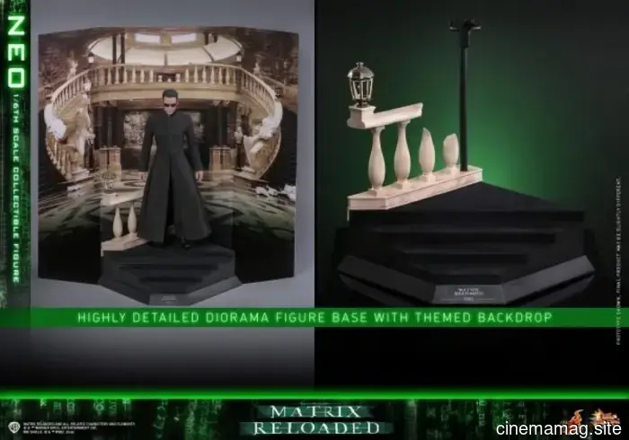 La figura in scala sei di Neo di The Matrix Reloaded svelata da Hot Toys