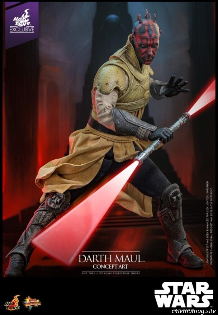 Star Wars Darth Maul (Concept Art) sesta scala figura svelato da Hot Toys