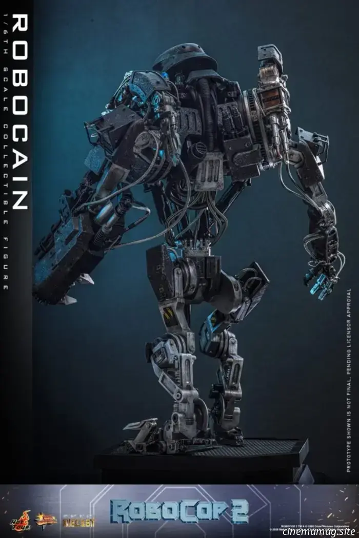 Hot Toys presenta las figuras a escala 1/6 de RoboCop y RoboCain de RoboCop 2