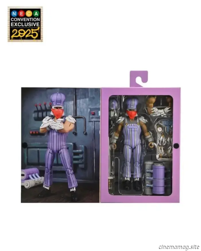 Teenage Mutant Ninja Turtles Ultimate Train Track Takedown Shredder figure revealed as a NYCC exclusive.