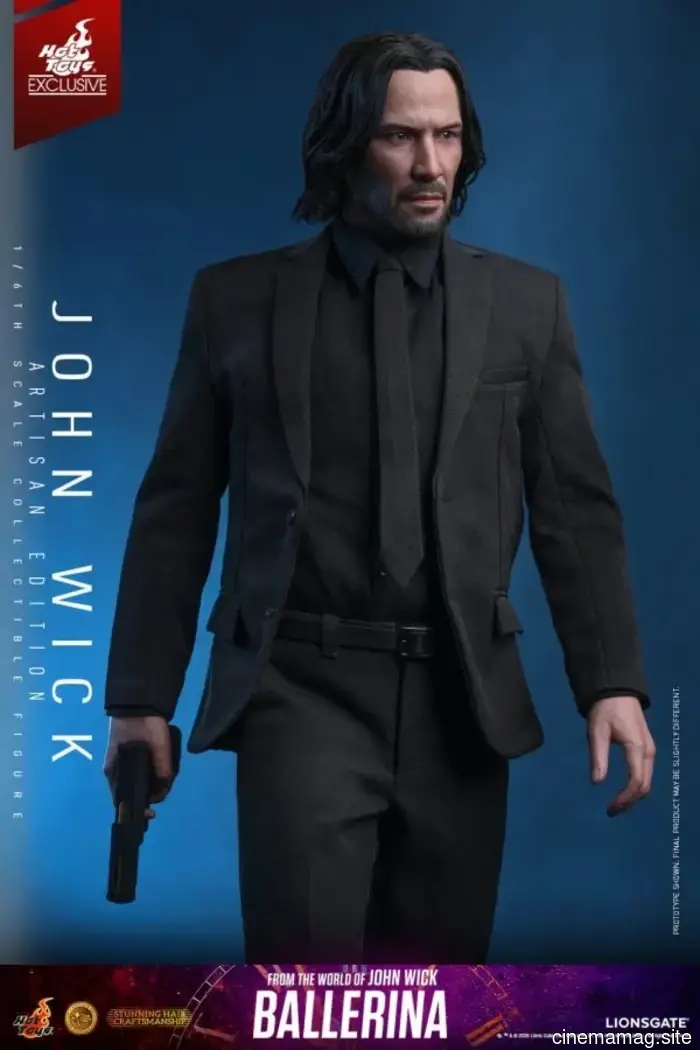 Hot Toys представляет фигурку Джона Уика в Арт-издании из фильма "Балерина"
