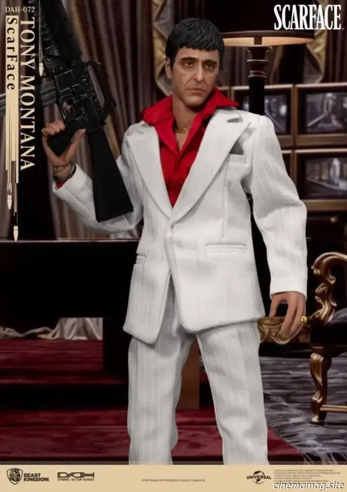 Beast Kingdom has revealed the Dynamic Action Heroes figure of Scarface's Tony Montana.