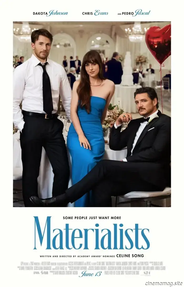 Materialists Trailer: Dakota Johnson, Chris Evans, and Pedro Pascal Star in Celine Song’s Romantic Comedy