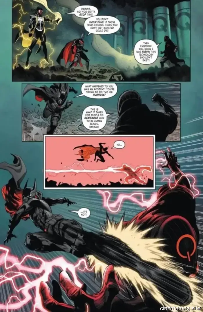Comic Book Sneak Peek – Batman/Static: Beyond #6