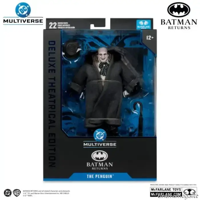 Le action figure di Batman Returns della linea DC Multiverse svelate da McFarlane Toys