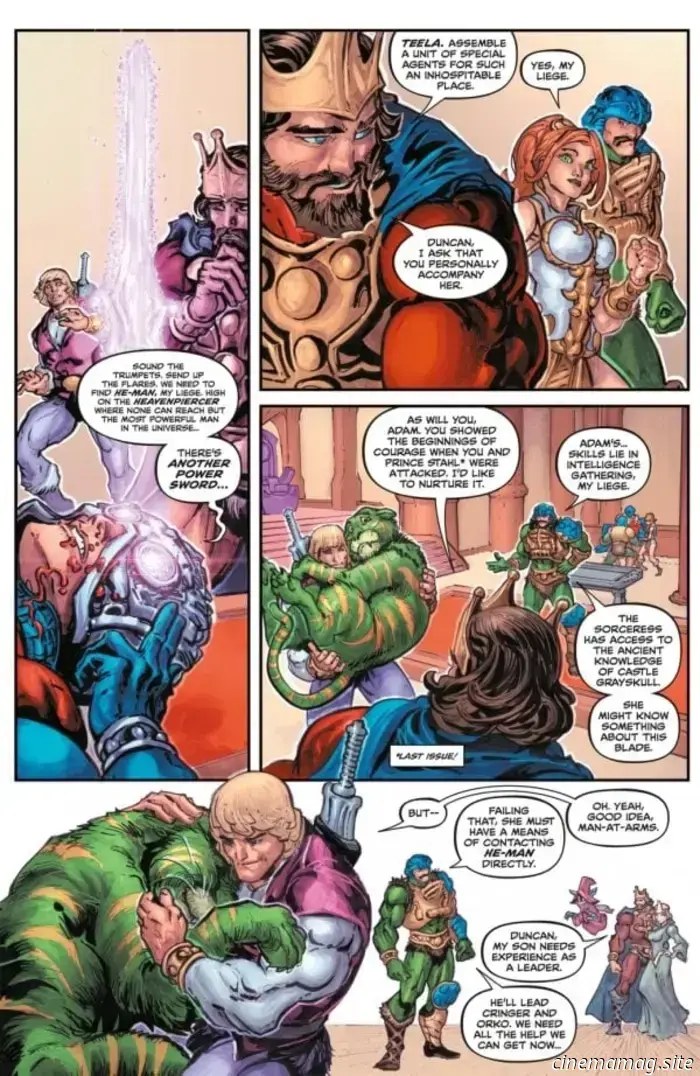 Превью комикса — Хи-Мэн и повелители Вселенной: Меч изъянов №2